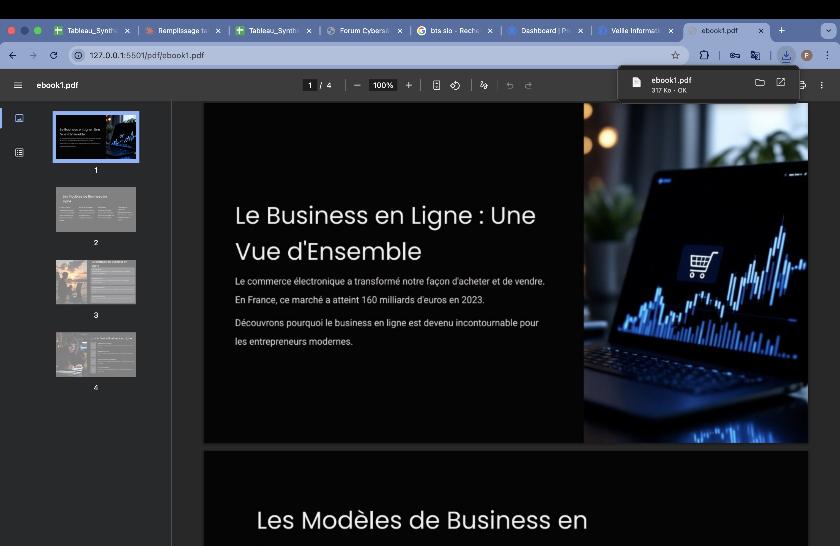 Formation installée